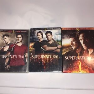 Supernatural seasons 6, 8, and 10